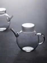 耐熱高硼珪酸ガラス製 茶器【フィルター付き・家庭用・ハーブティー用】