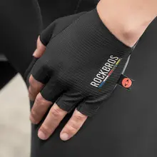 ROCKBROS 自転車用ショートフィンガーグローブ【男性用・女性用・クッション性・ロード・マウンテンバイク対応】