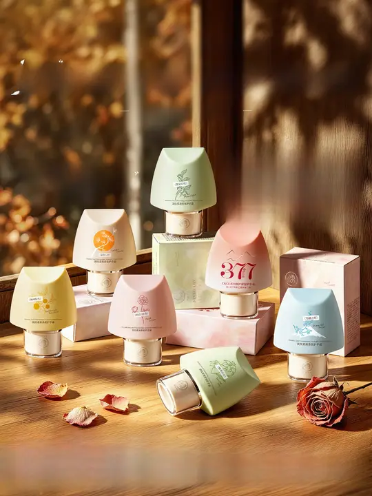 RUYI ハンドクリーム 保湿 うるおい トーンアップ なめらか シワケア 乾燥対策 フレグランス 携帯用 男女兼用 ギフト