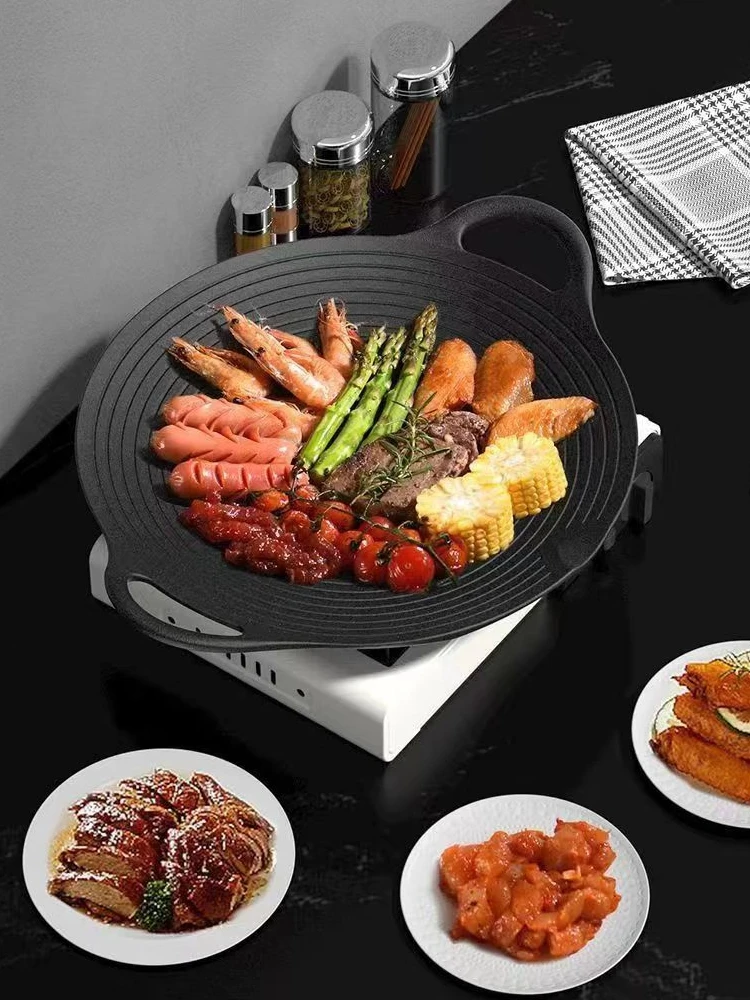アウトドア用鉄板焼きプレート【カセットコンロ・キャンプ用・家庭用】
