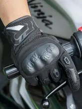 バイクライディンググローブ 男女用 フルフィンガー 防護 4シーズン バイク用 グローブ 装備