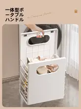 折りたたみ式洗濯かご【家庭用・バスルーム用・収納に便利】