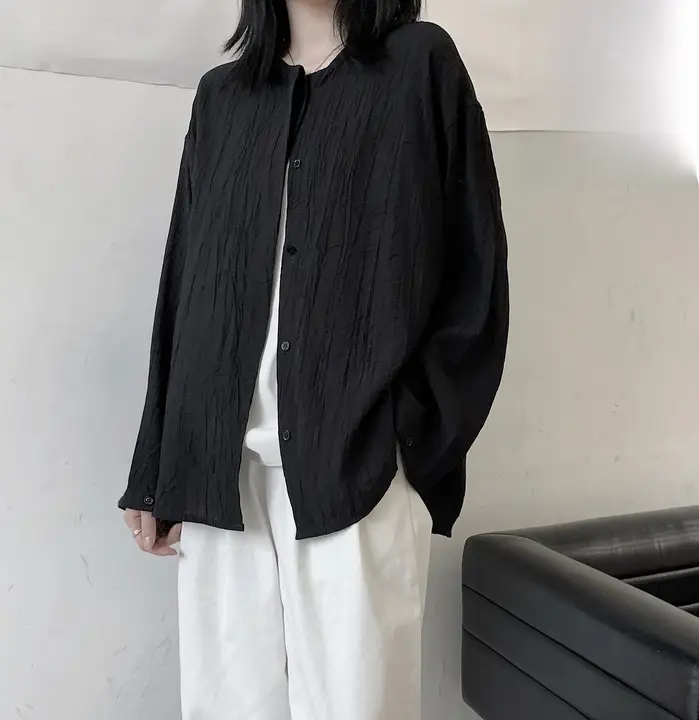 薄手防寒カーディガン【素材感のあるデザイン・夏用・日焼け防止】