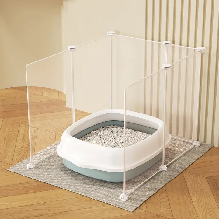 猫用トイレ防水スペーサー【高いプラスチック製・キッチン・BBQ用・U字型】