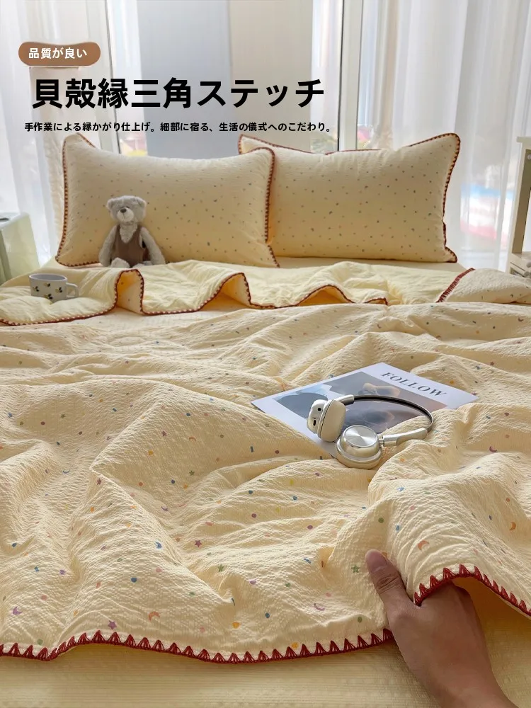 涼しくて肌に優しい夏の布団を選ぶには？伊心愛の二重ガーゼ掛け布団がおすすめの理由