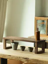 収納棚 デスク上 ユーザー 化粧品 茶器 コーヒー 素材: 無垢材 ウォールナット