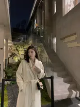ASM ANNA 冬用ダブルフェイスウールコート【羊毛・カシミヤ・高級感】