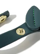 可愛い立体ハート型チェリーレザーキーチャーム【レッド・バッグ用】