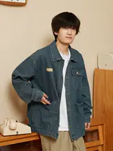 デニムシャツ メンズ 長袖 ヴィンテージ オーバーサイズ カジュアル 上品 ストリート ペアルック