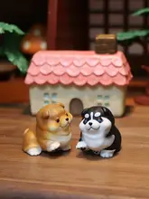 柴犬とハスキーのミニカーアクセサリー【かわいいデザイン・ギフトにも最適】