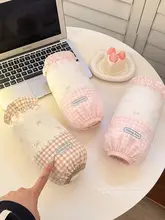 可愛らしいデザインの防水ダウンジャケット【オフィス用・冬季対応・袖カバー付き】