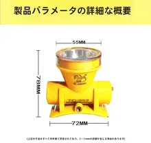 防水LEDヘッドランプ【黄光・白光切替・ウエアラブルデザイン】