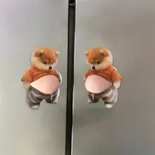 柴犬デザインのドアストッパー【静音・おもしろいデザイン・衝突防止】