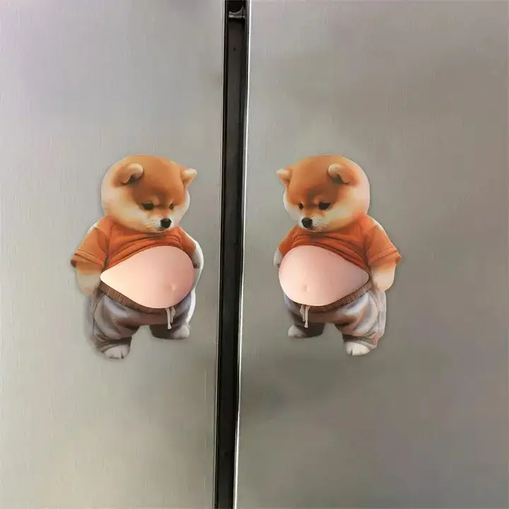 柴犬デザインのドアストッパー【静音・おもしろいデザイン・衝突防止】