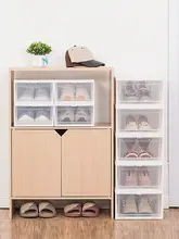 アイリスオーヤマ 透明前開きシューズボックス20個セット【プラスチック製・収納・防塵】