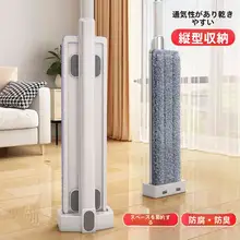 モップ 対応する怠け者 手洗い不要 回転式 湿乾両用 フロア 吸水 交換可能 35/42CM