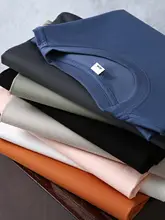 夏用 メンズ Tシャツ【液氨工芸・ソロナテクノロジー素材・無地・フィット】