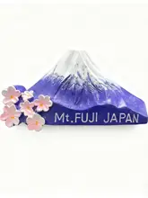 東京 富士山 フィギュア 冷蔵庫用マグネット【樹脂製・観光記念品・デコレーション】