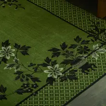 レトロデザインのラグ【洗濯不要・高級感漂う新中式スタイル・リビング用】