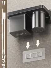 トイレブラシ用穴あけ不要収納ラック【隅々まで届く・手洗い可能・家庭用】
