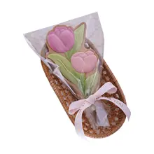 クッキー型 抜き型 アイシング型 チューリップ フラワー 花 製菓 お菓子作り 母の日