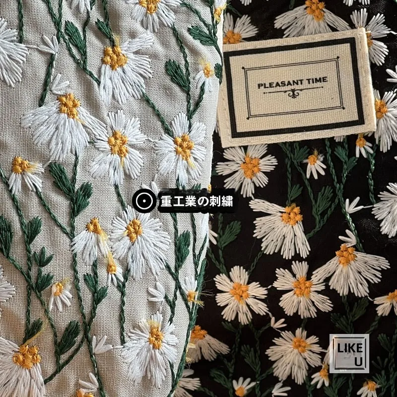 ハン  ド刺繍トートバッグ【韓国風・レトロ・肩掛けタイプ】の実用性と選び方