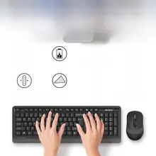 FENIKS ワイヤレスキーボード&マウスセット【USB接続・薄型・ノートパソコン・デスクトップ用】