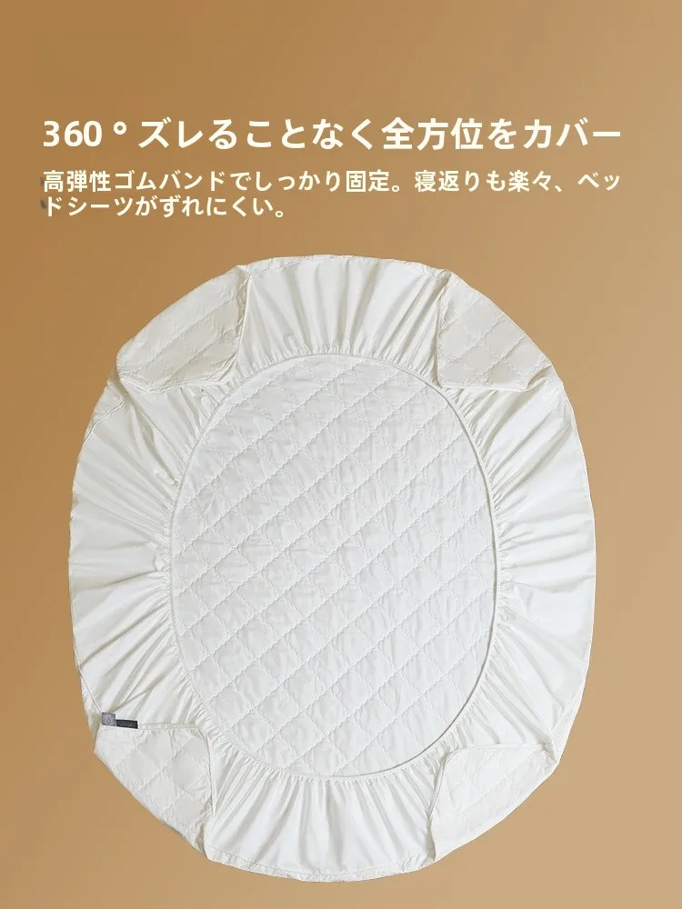 マットレスプロテクター MIDO HOUSE 全包タイプコットン製：通年使用・通気性ありの実用性と適用範囲