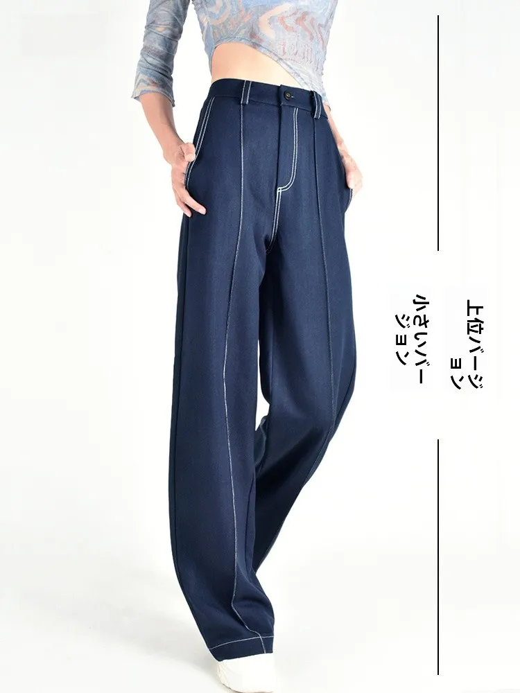 ブラックデニム コーデ 失敗しないガイド｜小柄向けロング丈パンツの実測術