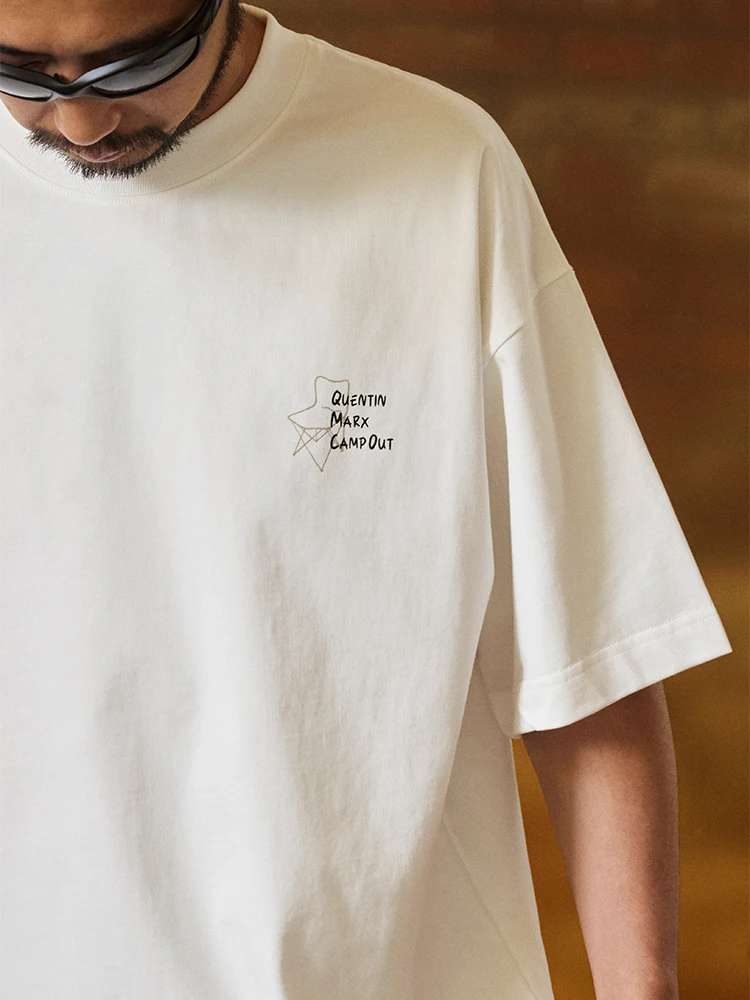 メンズ クールビズ としての Quentin Marx 半袖Tシャツ：涼しさとデザインのバランスを実現