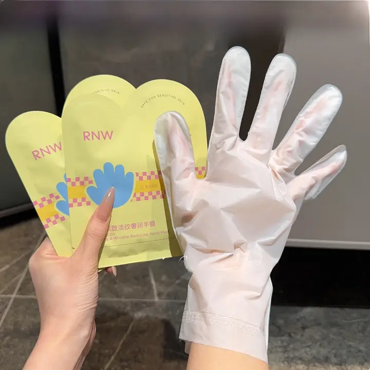 しっとり肌に！手のひら用保湿手袋【しわ・極上の柔らかさ・水分補給】（セットアップ対応）