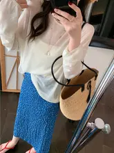 フラワープリント半身裙とカーディガン【フレンチロマン風・薄手・セットアップ対応】