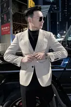 メンズカジュアルスーツセット【浅緑・シンプルデザイン・高級感ある無地】