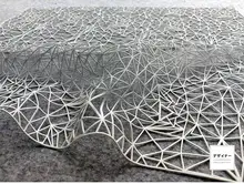 立体的な透かし模様の生地【デザイン素材・空間デザイン用】