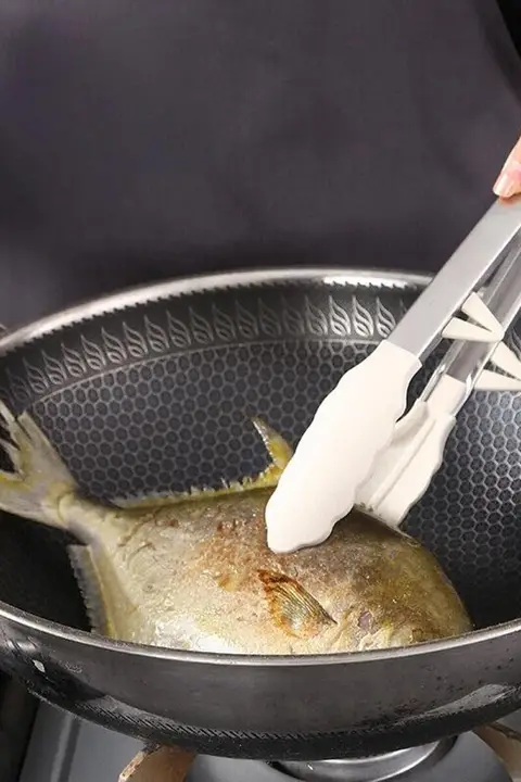 シリコン製 食品クリップ【アウトドア BBQ・耐熱・スタンド付き・ステーキ用】