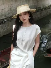オシャレなフリンジ付きロングニットネックレス【チューブ状デザイン・カジュアル感】