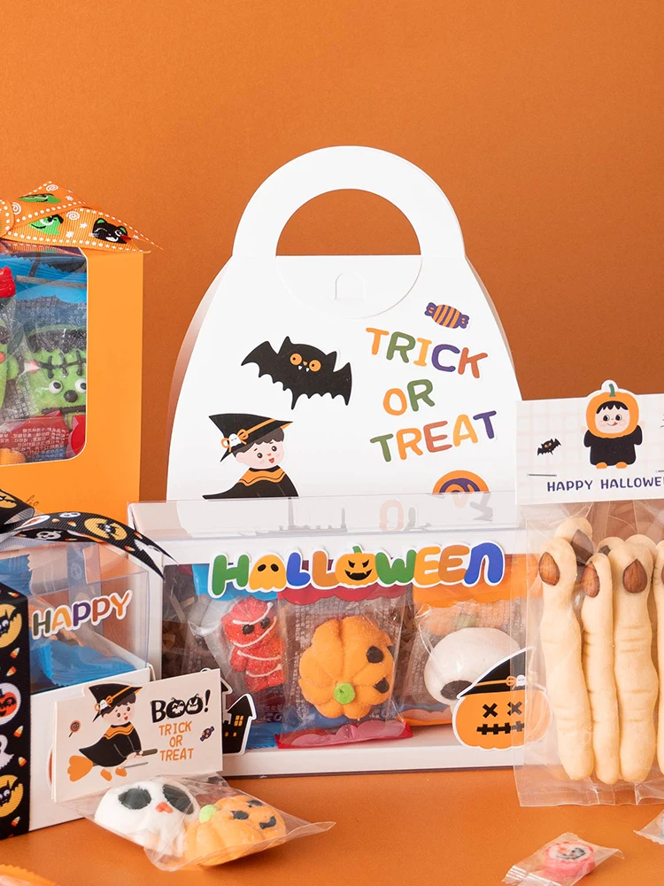 ハロウィン用 キャラクターシール入りクッキーとキャンディーセットの使い方とシーン別ガイド