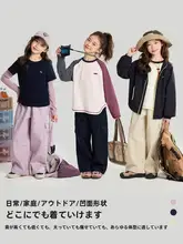 春夏用 女の子用コットンカーゴパンツ【アウトドア・汎用性のあるデザイン】（セットアップ対応）