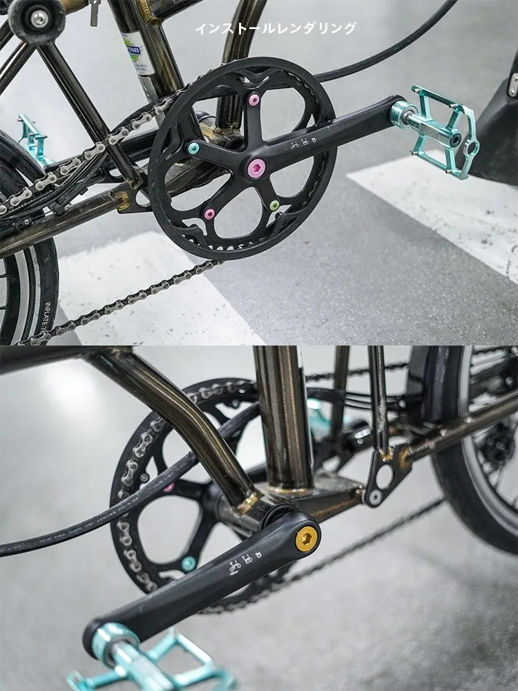 自転車用折りたたみドライブトレイン：高耐久設計による安定した走行性能