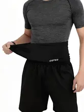 ランニング用ウエストポーチ【防盗・男女兼用・三つのジッパー・軽量・隠れ型】