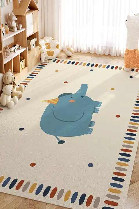 子供用 おもちゃエリアカーペット【環境に優しい・厚手・洗える・幼稚園用】