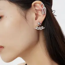 星河デザインのイヤリング【シンプル・ファッション・穴あけ不要】