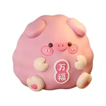 可愛いおにぎり豚の貯金箱【子供用・大容量・防落設計】