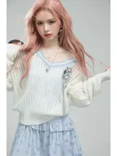 2点セット レディース ニットカーディガン キャミワンピース 学院風 甘め フェミニン デート「ONEOFUUU」