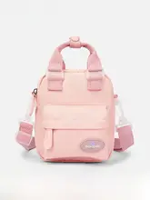 ハンドバッグ ショルダーバッグ 2WAY キッズ ガールズ キャンバス カラーブロック 斜め掛け カジュアル 軽量 ガーリー フレッシュ おしゃれ 「Balabala」