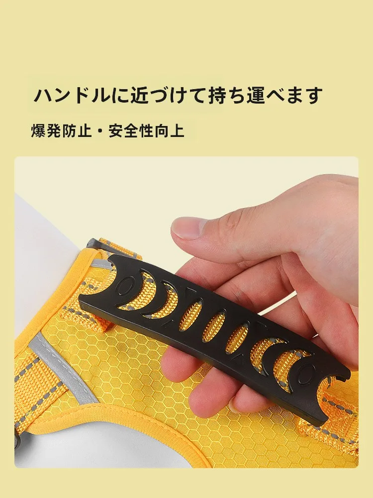 犬のお散歩グッズをコスパ良く揃える方法 - 背心型リードの調整可能・脱走防止機能