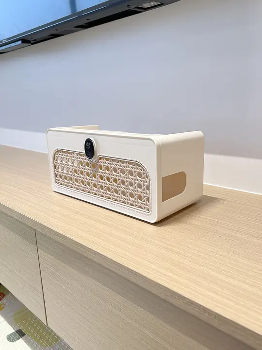 電源タップ収納ボックス ケーブルオーガナイザー 卓上 おしゃれ 配線整理 充電ケーブル デスク周り