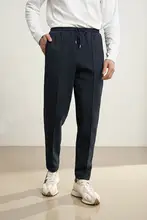 ZINGCHEN メンズニットスポーツパンツ【ダブルサイド構造・四方向ストレッチ・ウエストゴム】
