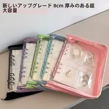大容量ジュエリー防錆収納バッグ【透明・ジッパー付き・持ち運び便利】