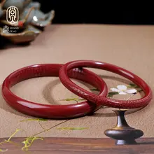 朱砂の天然石ブレスレット【細身デザイン・紫金色・母の日ギフト】